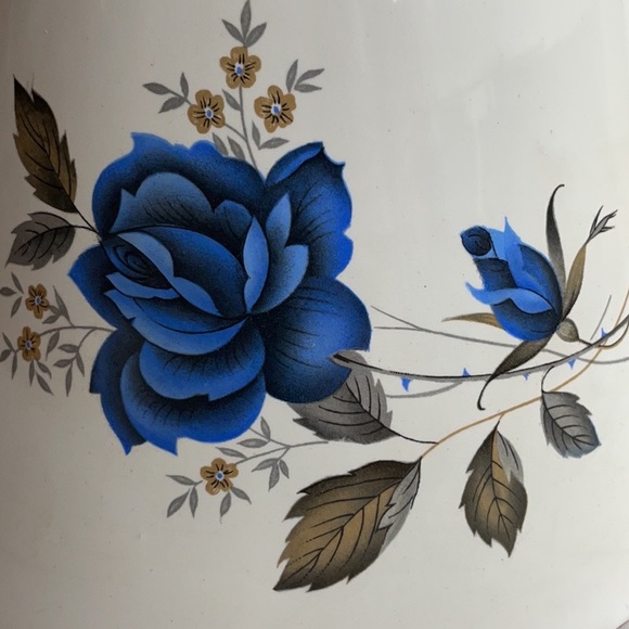 Elpa Alcobaca Portugal Floral Ceramic Watering Can Vase - Picture 7 of 14